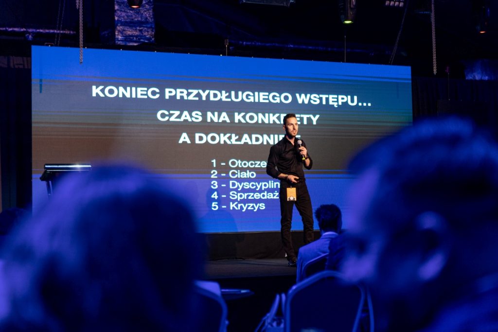 Wystąpienie Mateusza Witczaka - właściciela Świat Przyczep